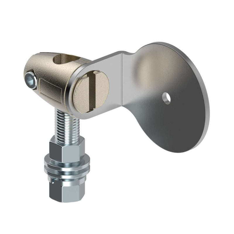 Banner 75886, SMB50RFA, SMB50RFA Bracket: Swivel with Tilt and Pan Movement 50 mm Diameter Plate for Mounting a Reflector wth 3/8-16x2in Bolt Thread Mount