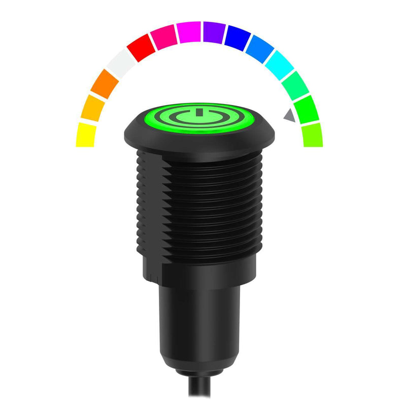 Banner 815671, S22AMTSGRY3-815671, S22 Pro Touch Series: 3-color RGB Touch Sensor