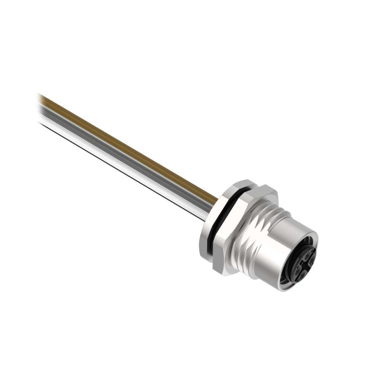 Banner 814640, BR-M12F5R9-2, Receptacle 5-pin Female