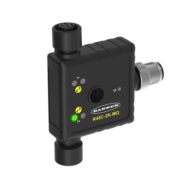 Banner 810974, R45C-2K-MQ, R45C-2K-MQ 2-port IO-Link Master