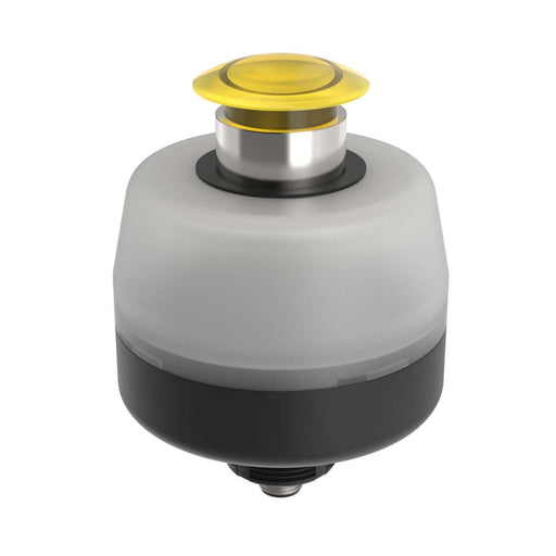 Banner 804826, OS80PMMY1GYQ, OS80 Operator Station: Push Button, Yellow