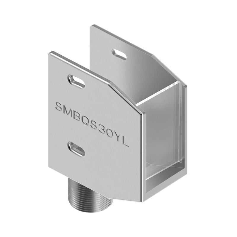 Banner 72741, SMBQS30YL, Bracket: Heavy-duty die-cast bracket designed for