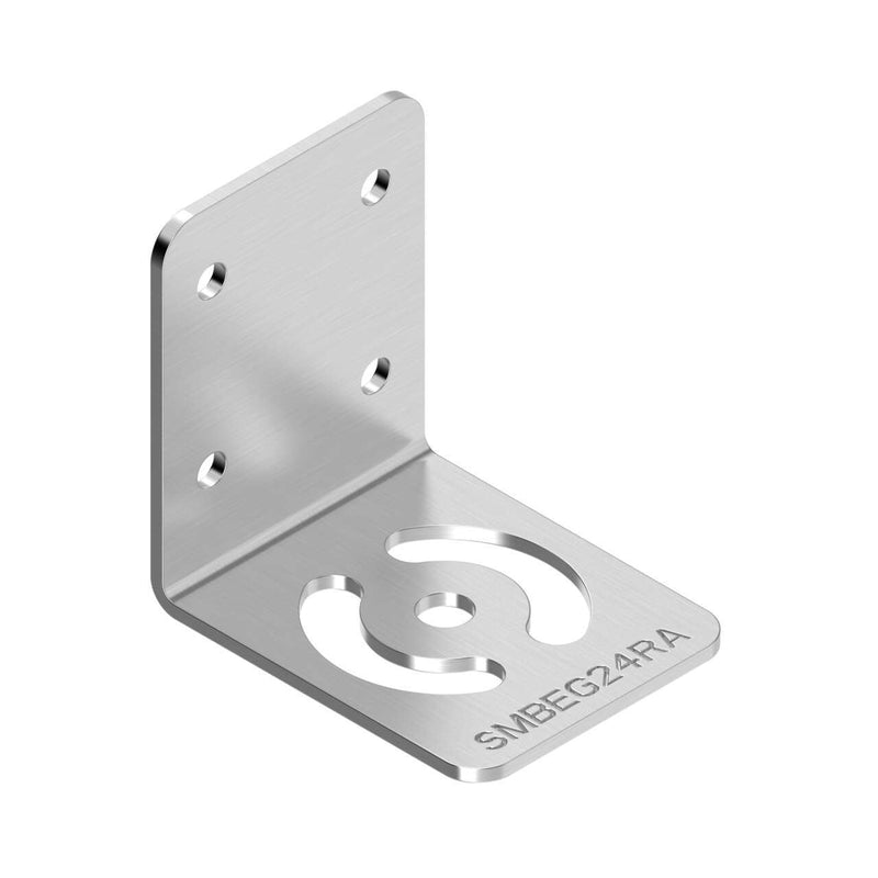 Banner 816530, SMBEG24RA, SMBEG24RA Bracket: Right-Angle - 25 mm Hole Spacing