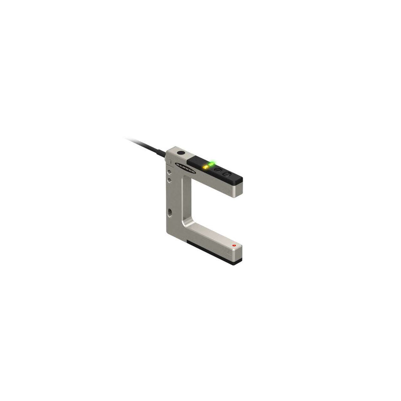 Banner 29468, SLM50P6QPMA, SLM Series: Rugged Nickel-Plated Metal Fixed-Distance Slot Sensor