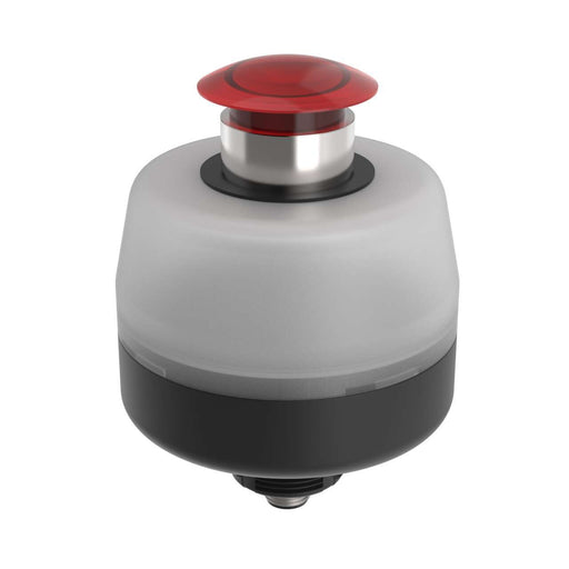 Banner 804824, OS80PMMR1GRQ, OS80 Operator Station: Push Button, Red