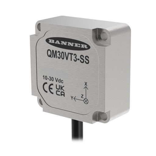 Banner 815995, QM30VT3-SS-MQP, Vibration and Temperature Sensor
