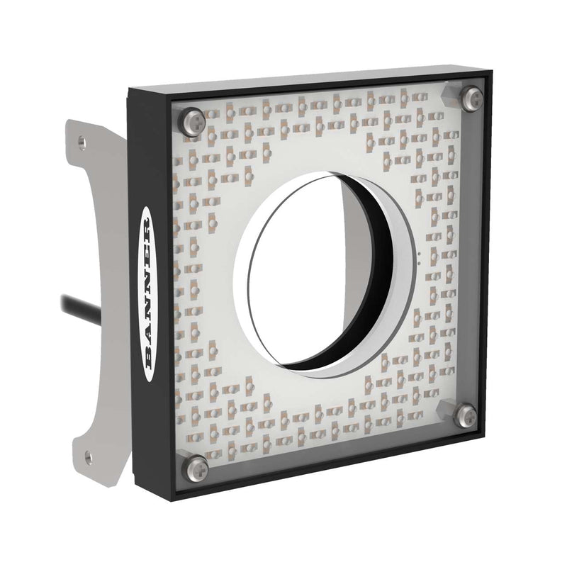 Banner 97373, LEDRRV80X80M, VE Series 80 x 80 mm Ring Light