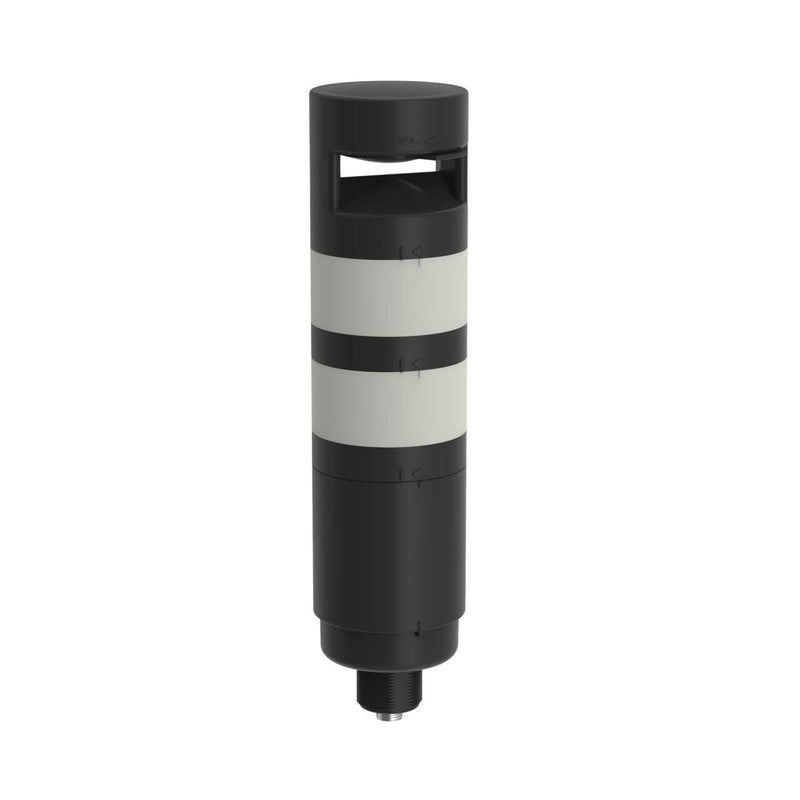Banner 809522, TL70ZBGAQ, TL70 Tower Light, Black Housing: 2-Color Audible Indicator