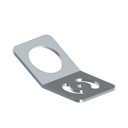 Banner 88684, SMBAMS30P-150, Bracket: 30 mm bracket 150 degree