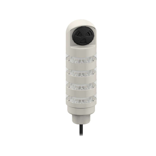Banner 93841, TL50BLW2B2Y2R2ALS3C, Beacon Tower Light, Gray Housing: 4-Color Sealed