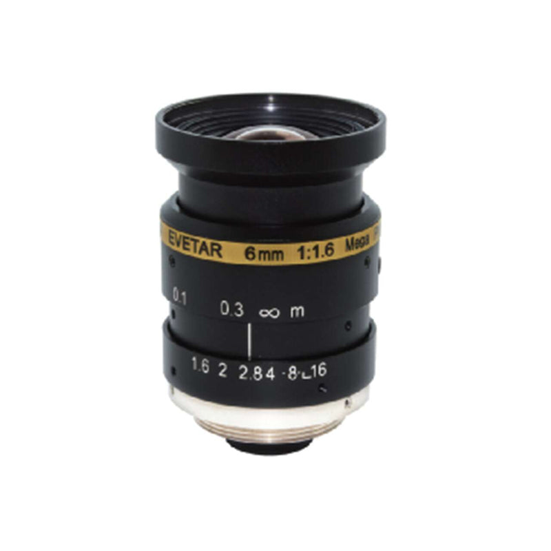 Banner 97345, LCF06LEVMP, Megapixel C-Mount 6 mm Lens