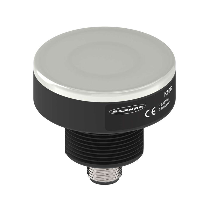 Banner K50 Gen 2 Pick-To-Light Sensor, Compact, Touch, 2-Color, Latching Output