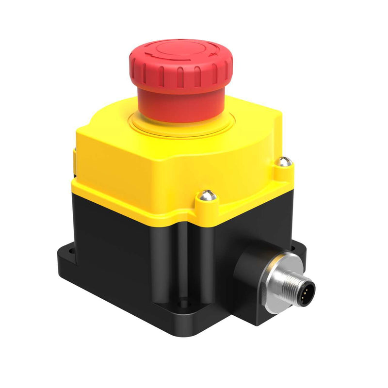 Banner 25070, SSA-EB1P-02ED1Q5B, SSA-EB1 Flush-mount Emergency Stop Push Button
