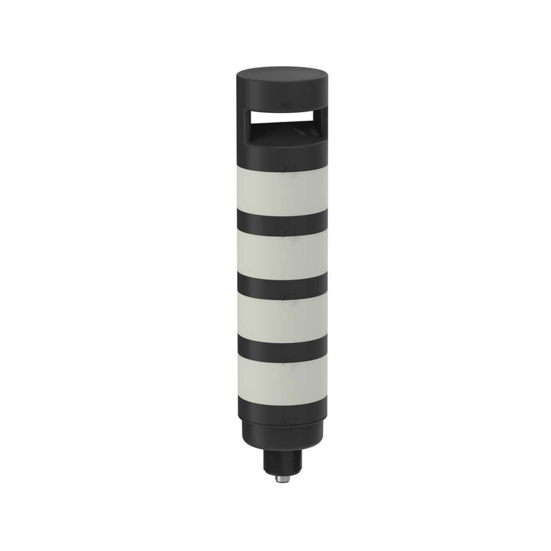 Banner 802437, TL70BYGRALQ, TL70 Tower Light, Black Housing: 4-Color Loud Audible Indicator