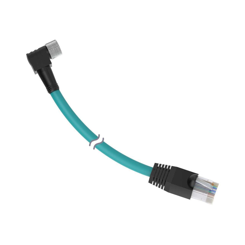 Banner 28974, IVUC-E-415R, Cordset: Double-Ended M8 to RJ45