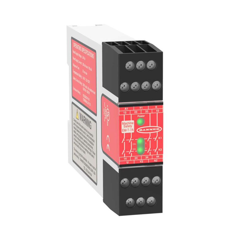 Banner 52402, EM-T-7A, Safety Extension Module