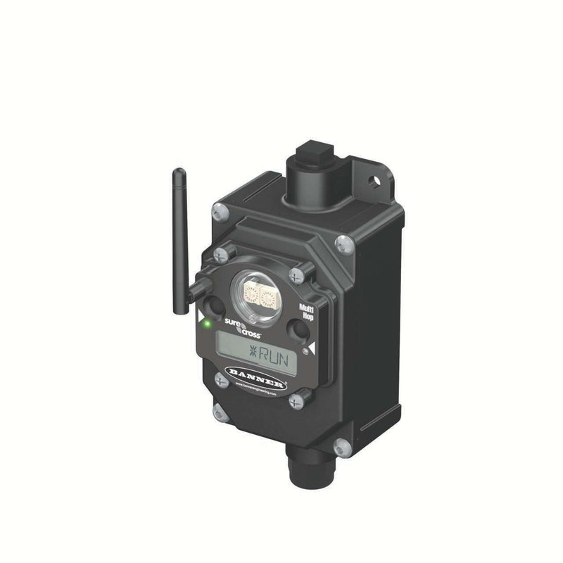 Banner 801579, DX80DR2M-H15E, MultiHop 2.4 GHz 65 mW IP65