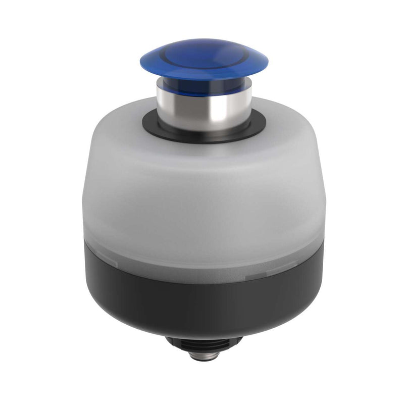 Banner 804822, OS80PMMB1XBQ, OS80 Operator Station: Push Button, Blue