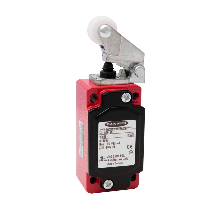 Banner 93048, SI-LM40L20E, Limit Switch: Plastic Lever Actuator