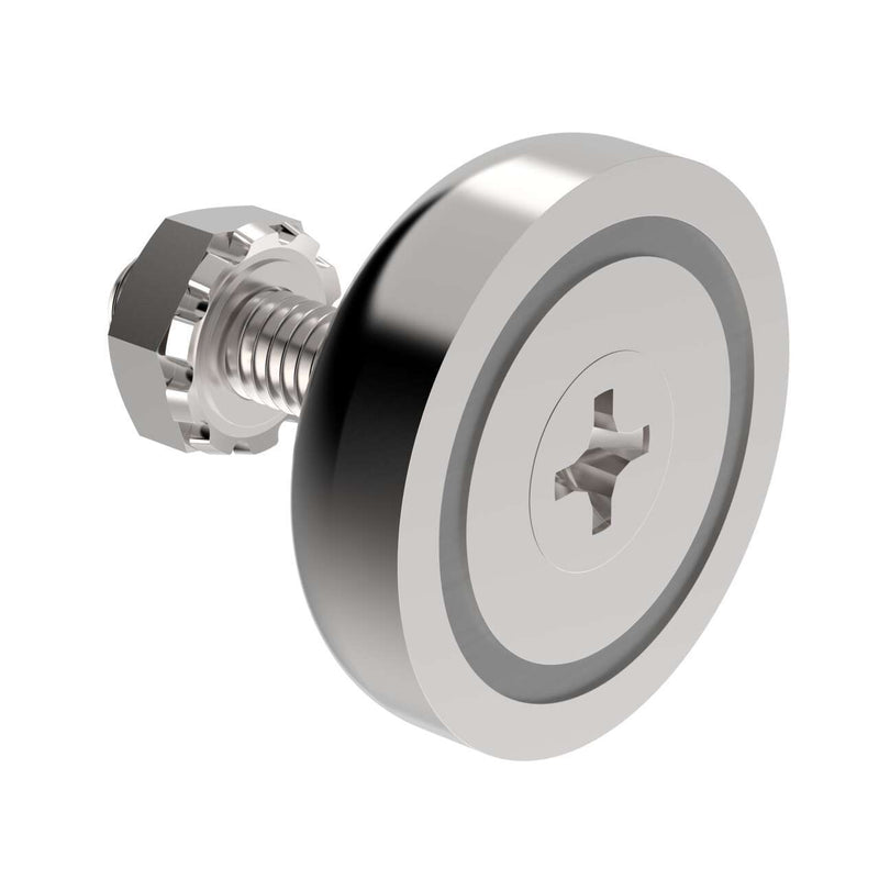 Banner 815571, BWA-MAG49LBS-1INCH, 49 LB Pull Rare Earth Magnetic Mounts