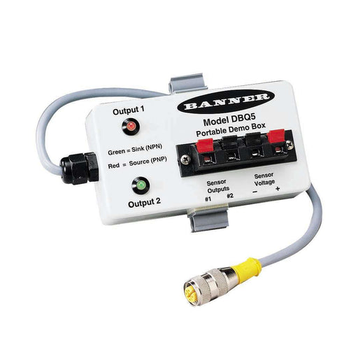Banner 39535, DBQ5, Portable Demo Box: Powers dc Self-Contained Sensor