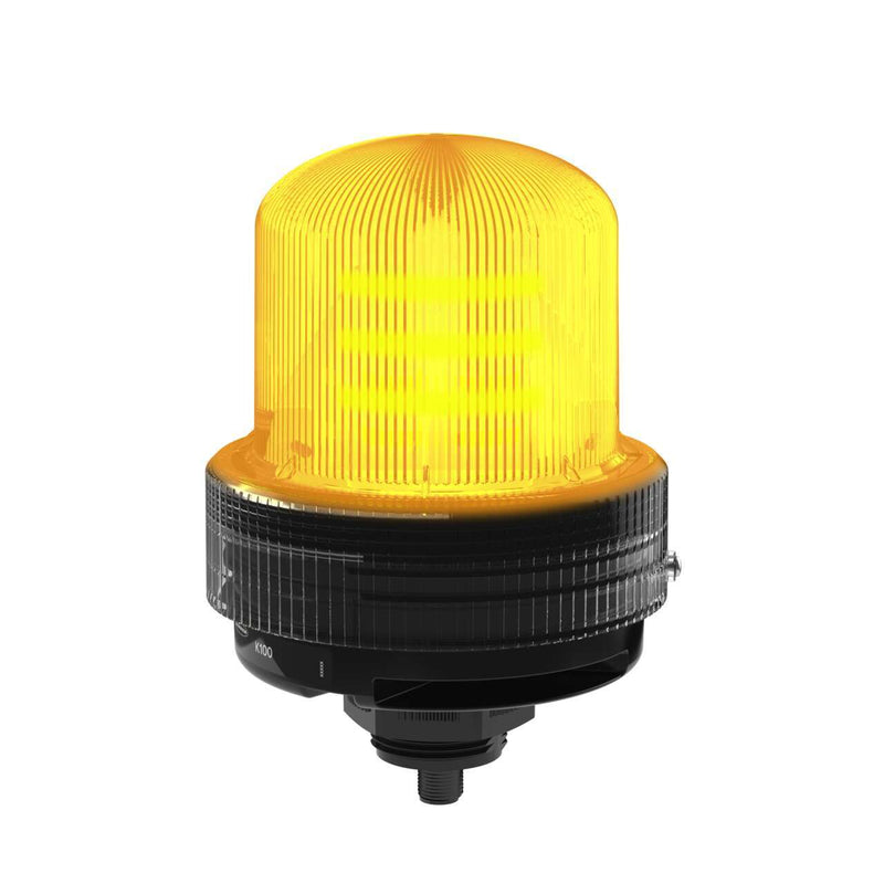 Banner 814513, K100B-BLZYAQ, K100 Basic Daylight Visible Beacon: 1-Color Indicator