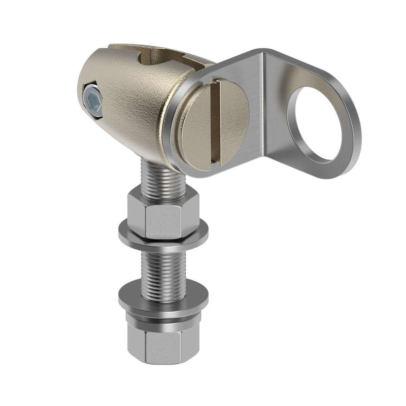 Banner 11184, SMB18FAM10, Bracket: Kit for 10 mm (3/8 in) Rod Bracket Systems for