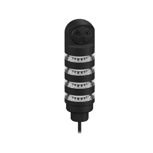 Banner 808008, TL50BLGY2RBALS, Beacon Tower Light: 4-Color Sealed Loud Audible Indicator
