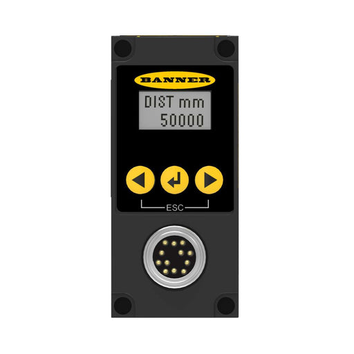 Banner 73439, LT7PIDQ, LT7 Series: Laser Diffuse Time-of-Flight Sensor