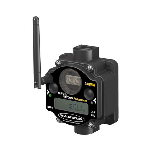 Banner 87097, DX80G2M6S-PM2, PM Series Gateway -LCD Selectable I/O Mapping