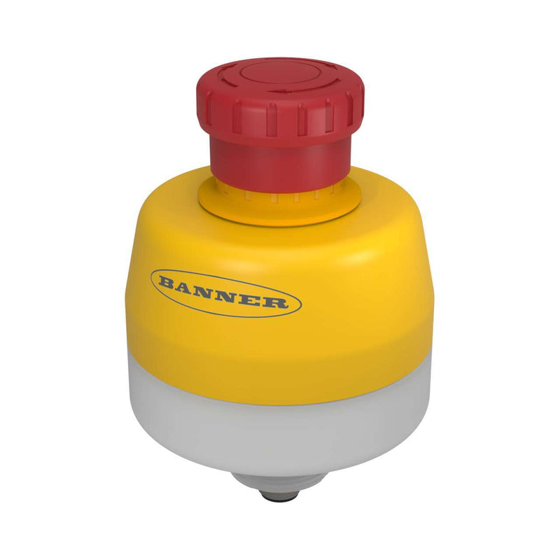 Banner 25695, SSA-EB1PL-02ECQ5A, SSA-EB1 30 mm Mount Emergency Stop Push Button