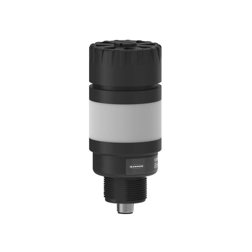 Banner 806193, TL501AOSIKQ, TL50 Pro Tower Light with IO-Link Sealed Omnidirectional Audible with Volume Adjust, Standard Black Housing: 1 Lighted Segment