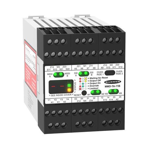 Banner 75090, MMD-TA-11B, Safety Relay Muting Module