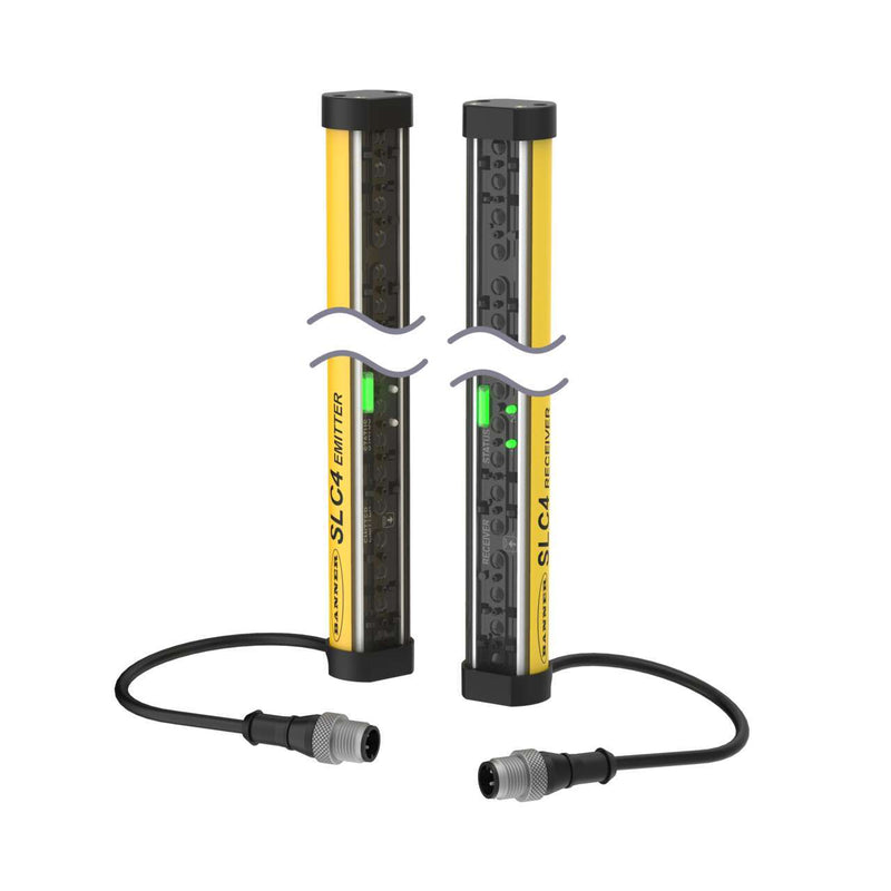 Banner 806324, SLC4P14-240P44, SLC4 Type 4 Safety Light Curtain, Pair