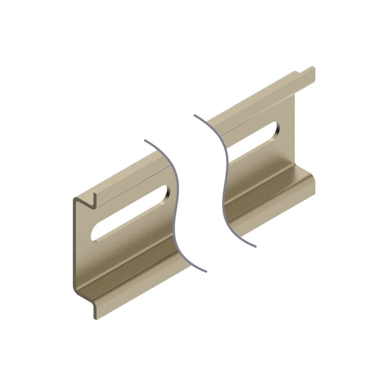 Banner 93663, BWA-AH8DR, Accessory: DIN Rail Kit 8 in (includes Two Tribolar Screws and DIN Rail)