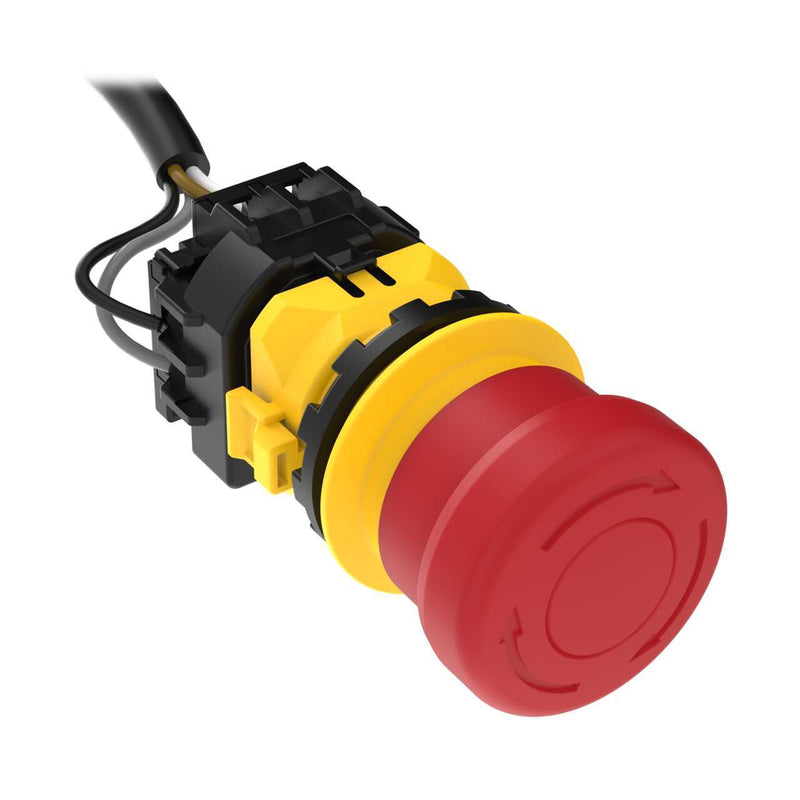 Banner 810952, SSA-EB1P-02-A01, SSA-EB1 Panel-mount Emergency Stop Push Button