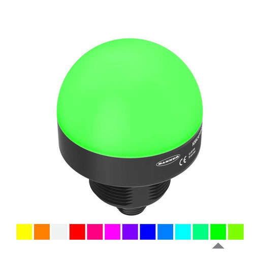 Banner 817431, K50PSLRGB7Q-30X, K50 Pro Select: 7-color RGB Indicator