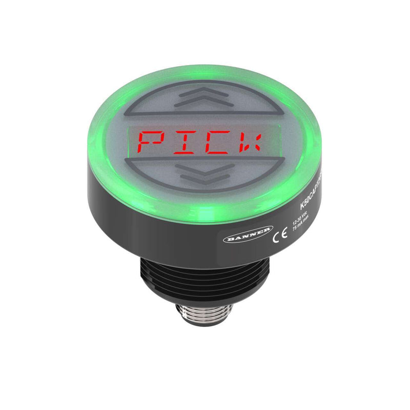 Banner 817498, K50PTCD4PICKQ, K50 I/O Touch Control with Display