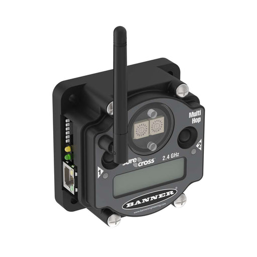 Banner 88425, DX80ER2M-H-KR, DX80ER2M-H 2.4 GHz MULTIHOP ETHERNET DATA RADIO EXT ANT KOREA