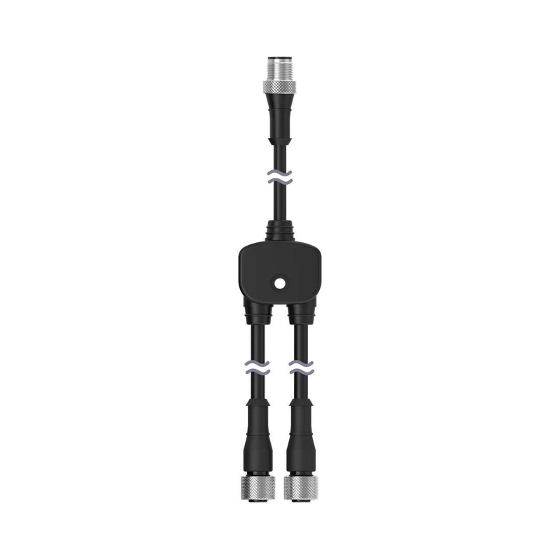 Banner 805662, CSB-M1281M128.5, M12 QD Splitter Cable