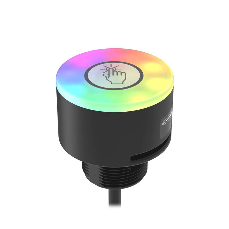 Banner 813220, K50PTCAMGRY3A, K50 Pro Compact Touch: 3-Color RGB Touch Sensor with Audible