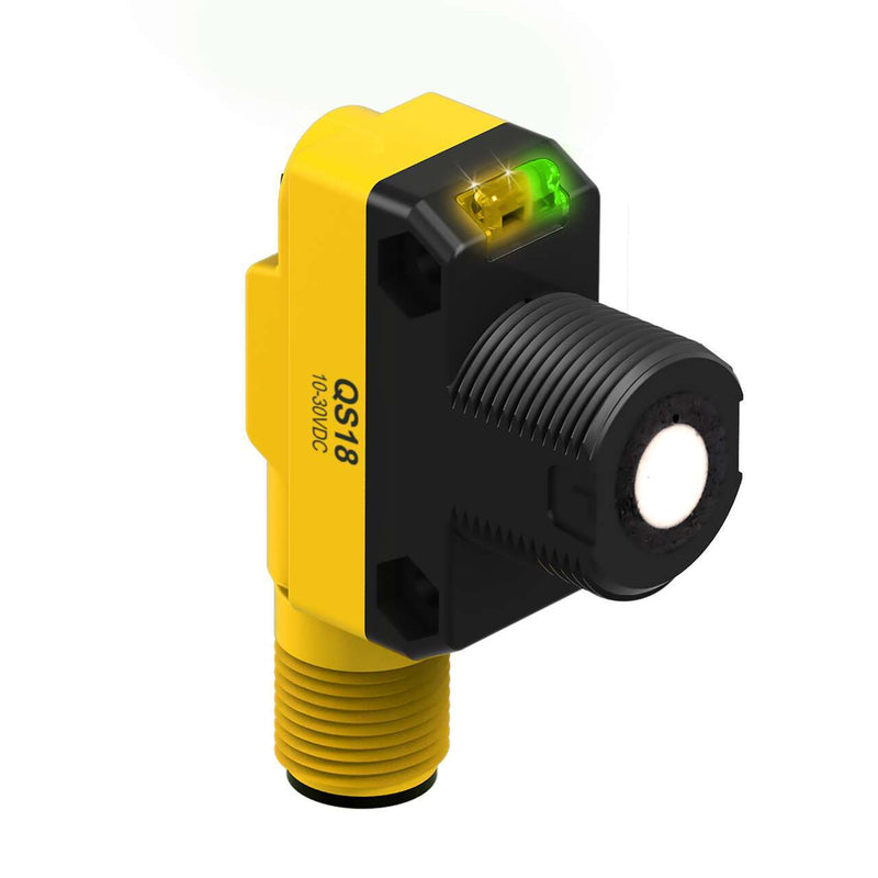 Banner 73166, QS18UPAEQ8, WORLD-BEAM QS18U: Ultrasonic remote TEACH