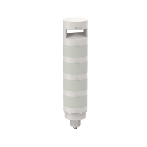 Banner 810340, TL70GYRBALCQ, TL70 Tower Light, Gray Housing: 4-Color Loud Audible Indicator