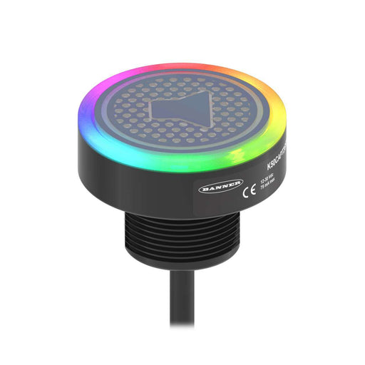 Banner 812341, K50PTCAMGRY3-812341, K50 Pro Compact Touch Series: 3-color RGB Touch Sensor