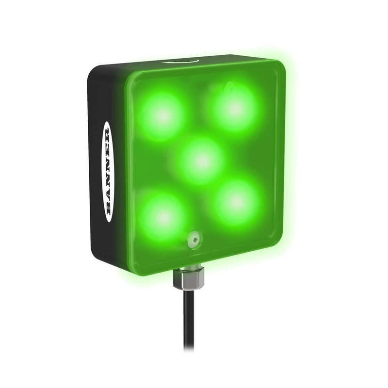 Banner 16020, LEDGA70XD5-XQ, Vision Light - 70 mm Area