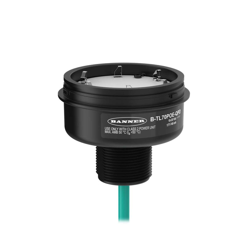 Banner 815799, B-TL70POE-QPD, TL70 Pro with Power Over Ethernet Base Module