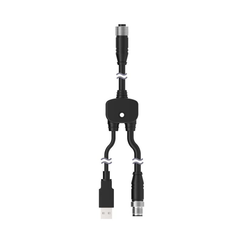 Banner 806009, CSB-M121701USB02M121702, M12 Splitter Cable
