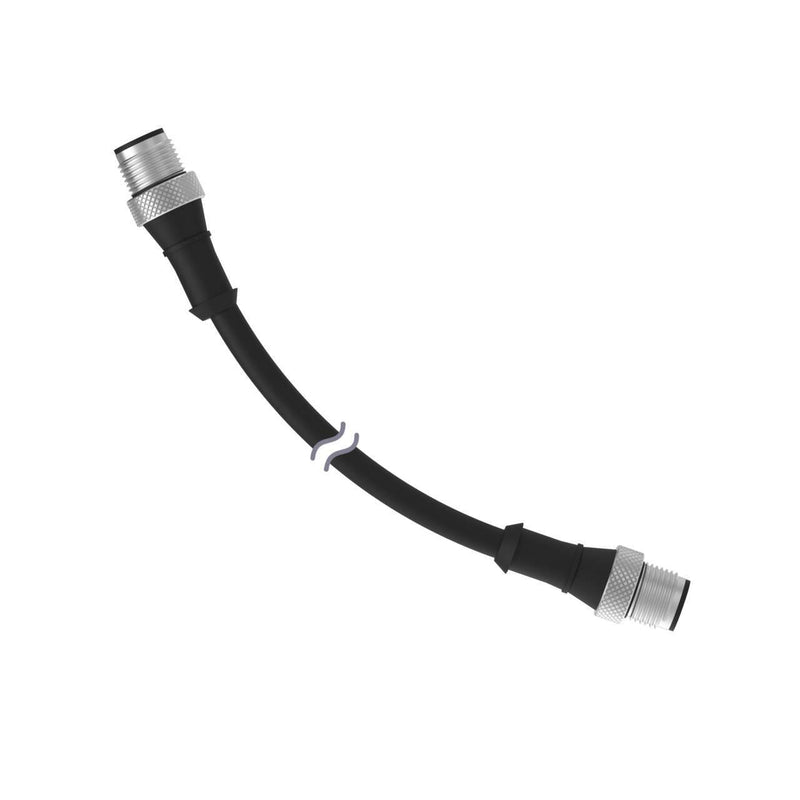 Banner 812338, MQDC-438-M12SM8, Cordset: Double-Ended M12