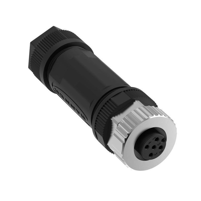 Banner 817091, BFW-M12F5-6SL, Field Wireable: M12