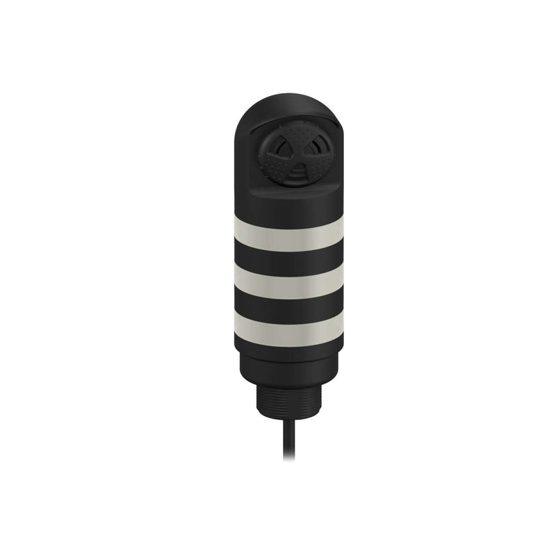 Banner 810375, TL50CBYRALS, Compact Tower Light: 3-Color Sealed Continuous Audible Indicator